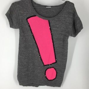 Justice Plus Size Girl Sweater ( P2032)